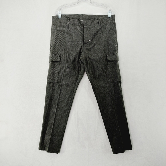 Antony Morato Black Viscose Casual Pants main image 0